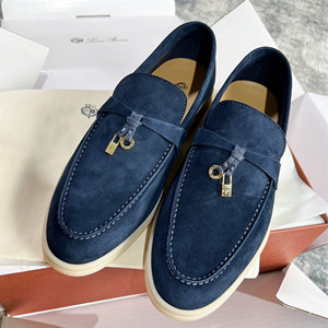 9A+ quality loro piana summer charms walk moccasin shoes